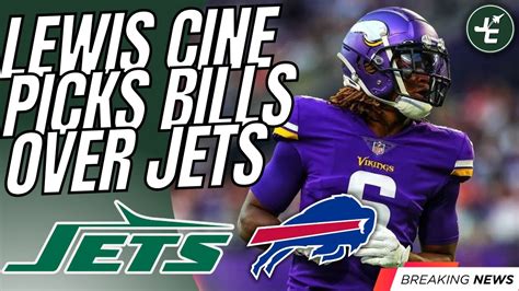 Report: Lewis Cine changes course, to sign with Bills instead of Jets.
